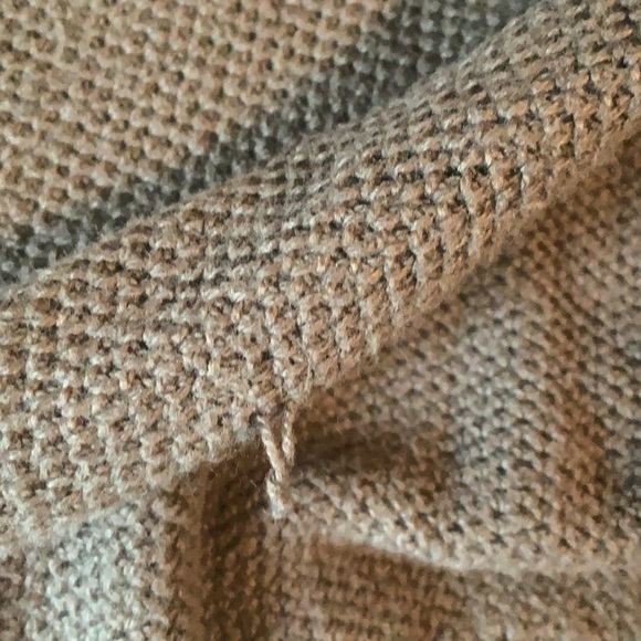 Green Madewell Sweater w/ Crossed Opening in Back - Picture 8 of 11